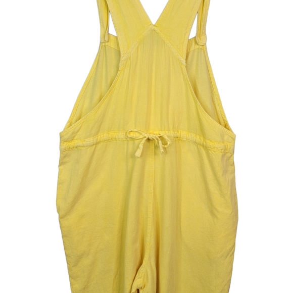 Sacred Threads Yellow Spring Time Boho Romper Overalls Women's M/L - Picture 10 of 15